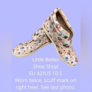 Women’s HighTop- Grannies: “Blue Dog” inspired